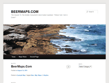 Tablet Screenshot of beermaps.com
